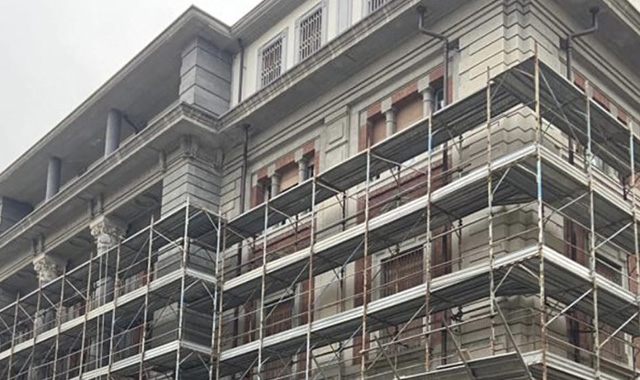 “100 facciate”: parte il restauro del palazzo di Poste a Cuneo
