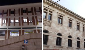 Marche: i Palazzi delle Poste di Ascoli e Fabriano ristrutturati con il progetto “Cento facciate”