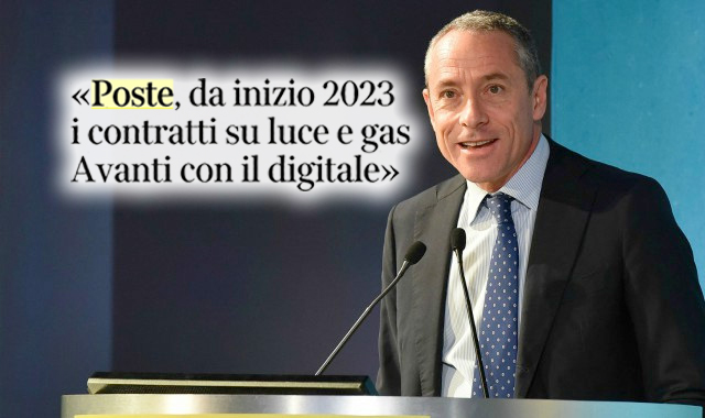 L’AD Del Fante al Corriere della Sera: “Poste, nove mesi record: avanti con servizi e digitale”
