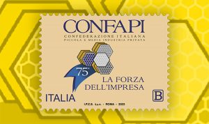Imprese: un francobollo per celebrare i 75 anni di Confapi