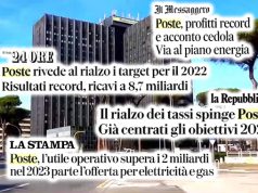 “A market lesson”, Poste's record results in the national press in Italy's most difficult year