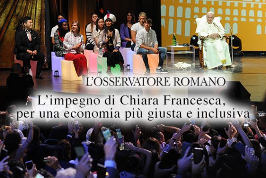 Poste, l’impegno di Chiara Francesca per un’economia inclusiva: “Per il Papa siamo artigiani del bene comune”
