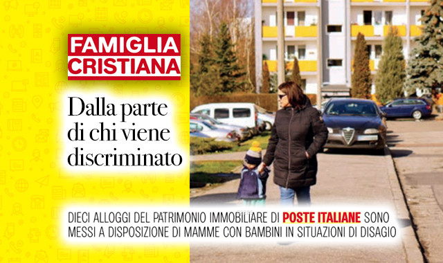 Inclusione e contrasto alla violenza di genere: su Famiglia Cristiana l’impegno di Poste Italiane