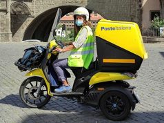 Viterbo: ecco i tricicli elettrici per il nuovo centro di distribuzione postale