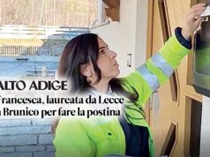 Da Lecce a Brunico: la favola di Francesca, diventata realtà grazie a Poste Italiane