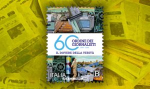 Un francobollo celebra i 60 anni dell’Ordine nazionale dei Giornalisti