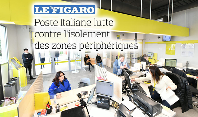 In Francia Le Figaro cita Poste Italiane come modello: 