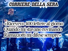 Marco Masini: “Per le mie canzoni ricevevo 400 lettere al giorno”