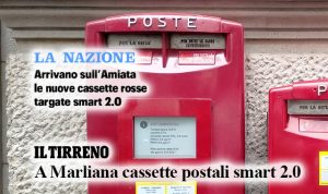 Da Repubblica alla Nazione: la cassetta postale smart protagonista sui quotidiani