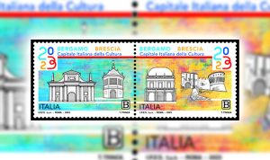 Bergamo e Brescia capitali della cultura 2023: ecco i francobolli celebrativi