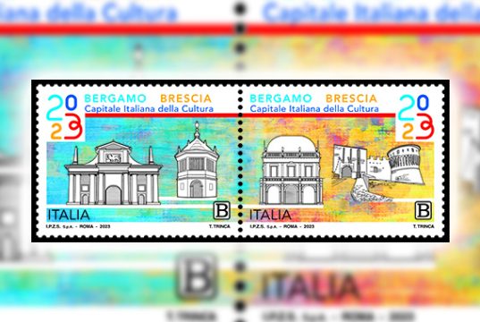 Bergamo Brescia francobolli