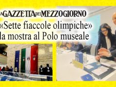 Filatelia: un annullo per le “Fiaccole Olimpiche” del Coni in mostra a Trani