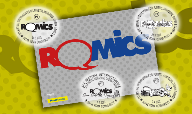 Romics: Poste Italiane sarà alla fiera del fumetto con i prodotti filatelici