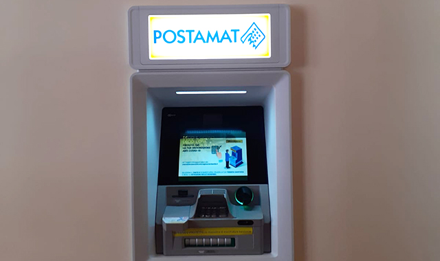 Nuovo ATM Postamat all’ufficio postale di Cremona Centro