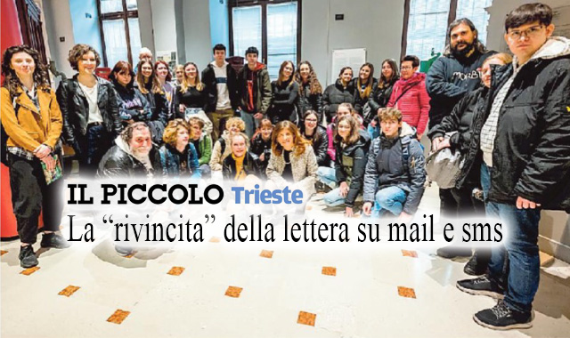 La rivincita della lettera su mail e sms: a Trieste un dialogo tra generazioni
