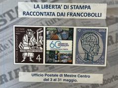 I francobolli raccontano la libertà di stampa: a Mestre inaugurata la mostra filatelica