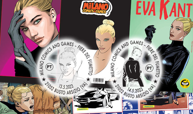 Poste Italiane celebra il Milano Comics con Eva Kant
