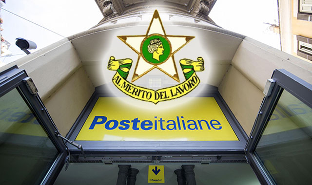 “Stelle al Merito del Lavoro”, sono 65 i dipendenti di Poste Italiane premiati