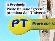 Digitale e green: dall’Università di Pavia un riconoscimento per Poste Italiane