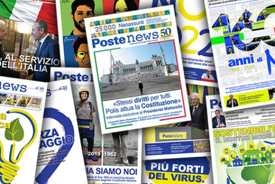 50 numeri di Postenews: viaggio nella macchina del giornale di Poste Italiane