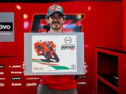 Un francobollo per festeggiare la Ducati, campione del mondo in Moto Gp 2022