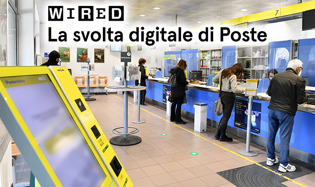 Processi più snelli e centralità del cliente: su Wired la svolta digitale di Poste Italiane