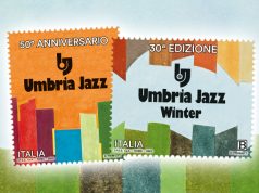 Un francobollo per i 50 anni di Umbria Jazz