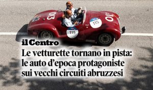 Abruzzo: annullo speciale di Poste Italiane per il ritorno delle “vetturette”