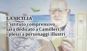 Sicilia: una scuola di Favara sarà intitolata a Camilleri, previsto l’annullo celebrativo di Poste Italiane