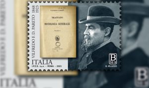 Cento anni fa la scomparsa dell’economista Vilfredo Pareto: ecco il francobollo commemorativo