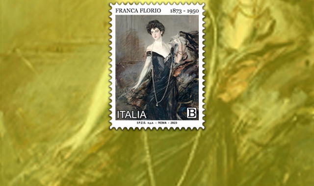 Un francobollo commemorativo per i 150 anni di Franca Florio