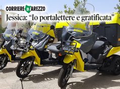 Arezzo, la portalettere Jessica: “Un lavoro pieno di stimoli”