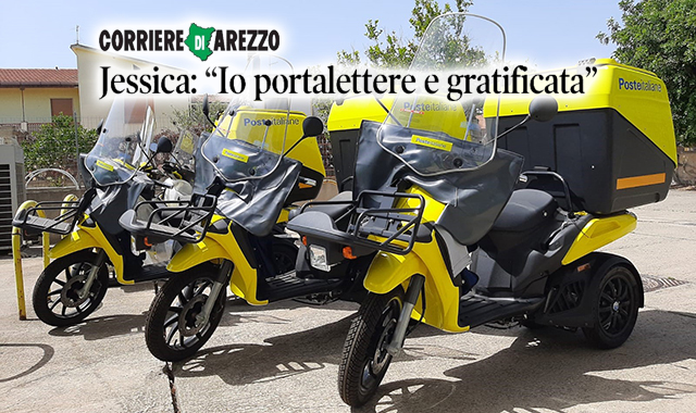 Arezzo, la portalettere Jessica: “Lavoro pieno di stimoli”