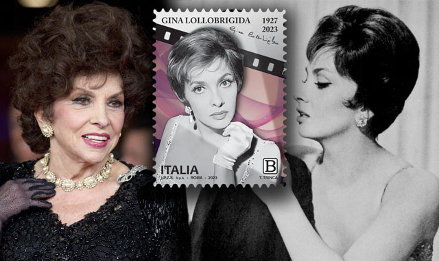 Emesso il francobollo per Gina Lollobrigida, la presentazione alla Mostra del Cinema di Venezia