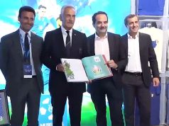 I francobolli del calcio a Coverciano, il Presidente della Figc Gravina: “Poste contribuisce a una nuova cultura dello sport”