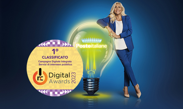 Poste: la campagna pubblicitaria di Poste Energia vince L’NC Digital Awards 2023