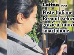 Latina: recapito più veloce grazie ai nuovi palmari dei portalettere