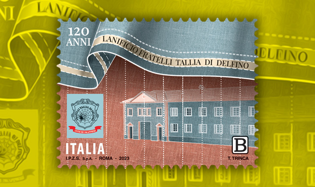 Un francobollo per i 120 anni del Lanificio Fratelli Tallia