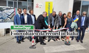 Poste Italiane, a Palermo “fotovoltaico da record”