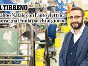 Un Natale sostenibile: oltre 15mila pacchi al giorno con le auto elettriche di Sesto Fiorentino