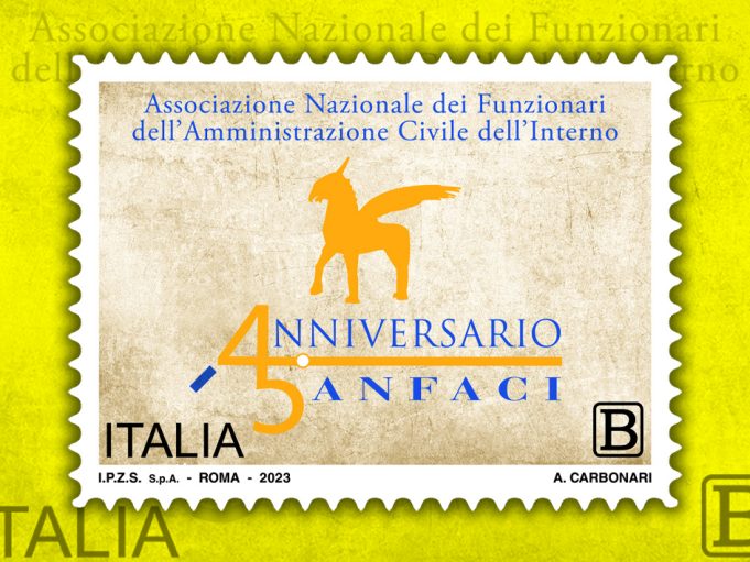 Un francobollo per celebrare il 45° anniversario di ANFACI