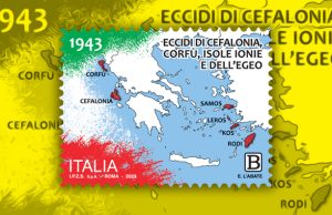 Un francobollo per ricordare gli eccidi di Cefalonia, Corfù, isole Ionie e dell’Egeo