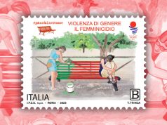 Panchine rosse, un francobollo ricorda l’importanza della Giornata