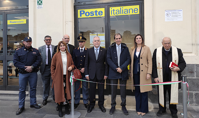 Catania: ecco il nuovo ufficio postale all’interno della Stazione Centrale