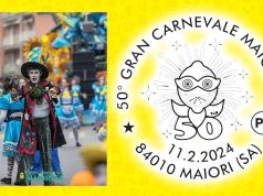Un annullo filatelico per il 50° Gran Carnevale Maiorese