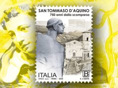 Il ricordo di San Tommaso d’Aquino in un francobollo a 750 anni dalla scomparsa