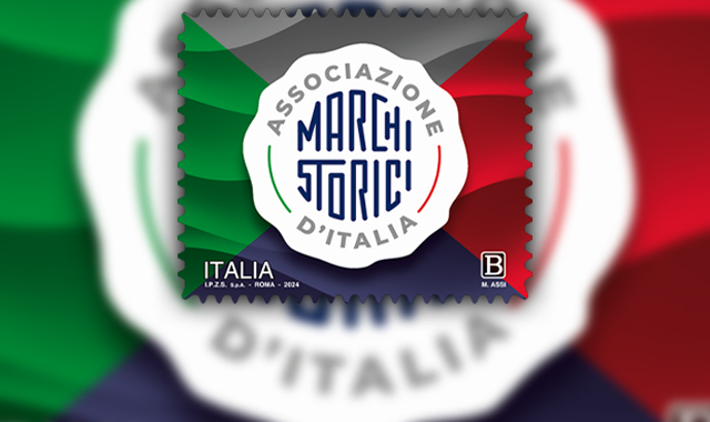 Ecco il francobollo dell’Associazione Marchi Storici d’Italia