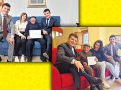 Poste Italiane festeggia due neocentenari di Gavoi, in provincia di Nuoro