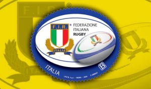 Sport, un francobollo dedicato alla Federazione Italiana Rugby