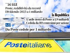 “Volano gli utili” e “Conti record”: i successi di Poste Italiane sui quotidiani nazionali